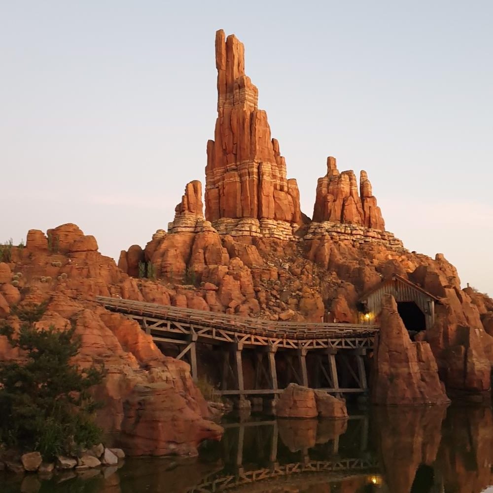 Big Thunder Mountain rollercoaster